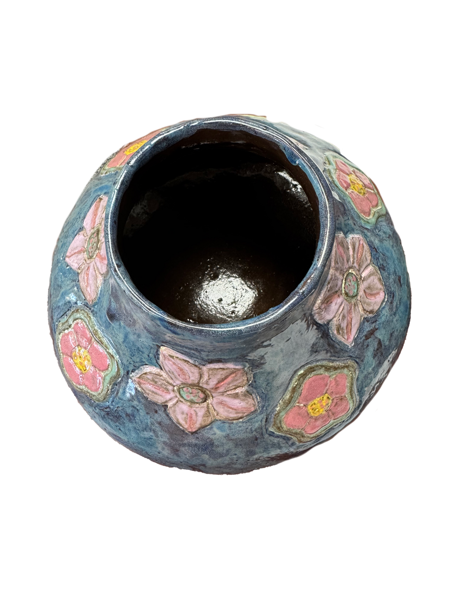 Single Multi Flower Pit Fired Pottery by Lisa Lindler – Palmetto