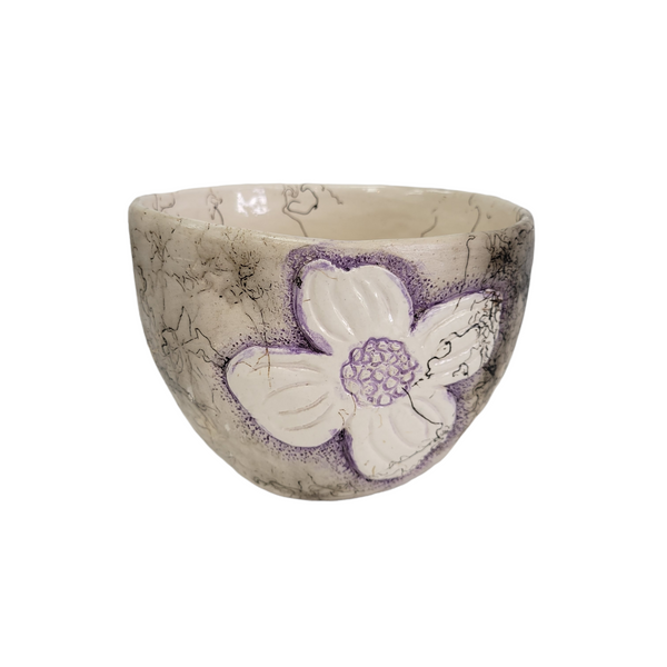 Single Dogwood Pit Fired Pottery by Lisa Lindler