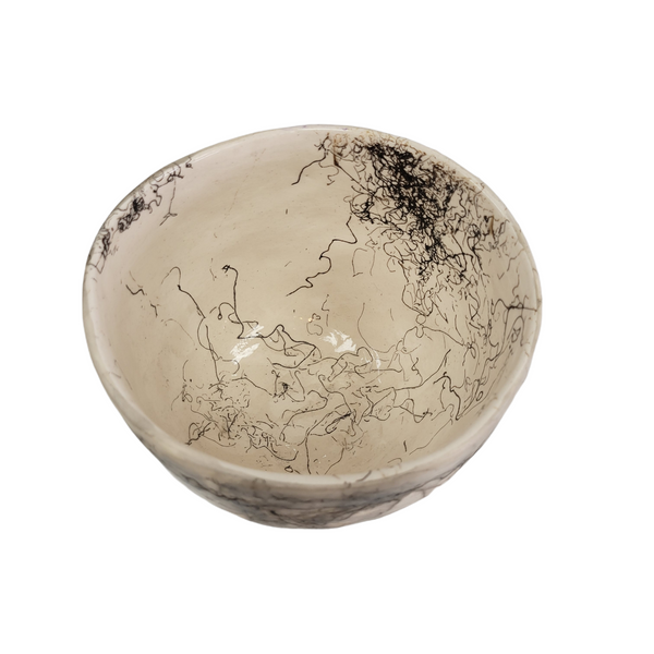 Single Dogwood Pit Fired Pottery by Lisa Lindler