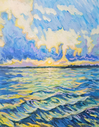 "Out on the Water" Lake Murray by Mercy (EMM) Clonts