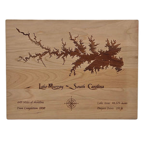 Lake Murray Cutting Board